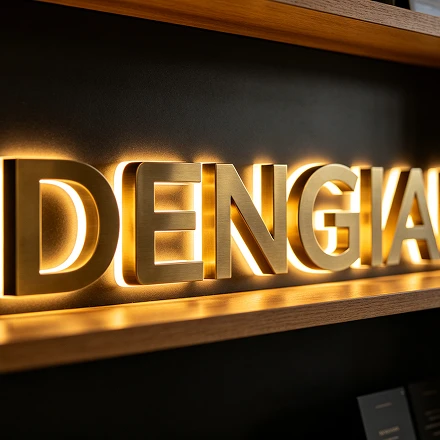 Logo lumineux