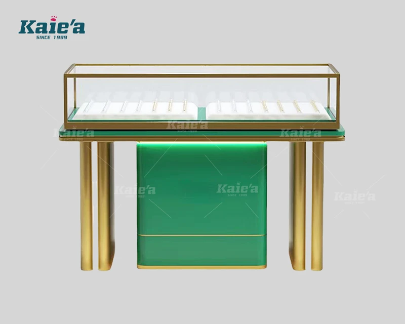 Armoire &agrave; bijoux cr&eacute;ative haut de gamme s&eacute;rie verte
