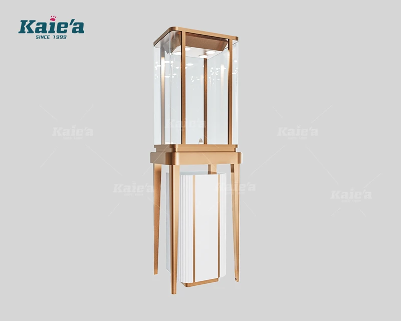 Vitrine &agrave; bijoux haut de gamme - Mod&egrave;le Premium