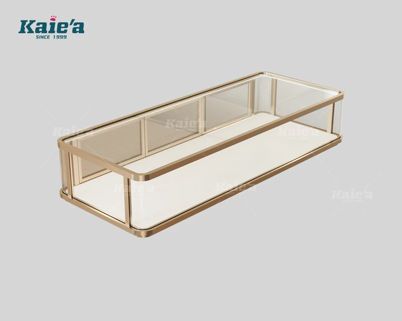 Vitrine &agrave; bijoux ind&eacute;pendante sur le plan de travail